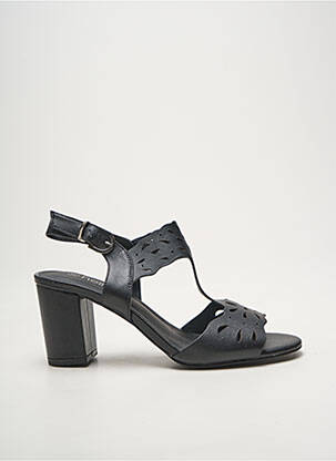 Sandales/Nu pieds noir HEINE femme