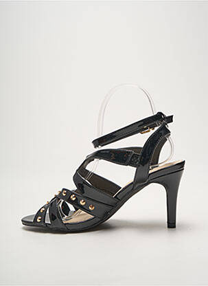 Sandales/nu pieds talon aiguille talon de 7 à 9cm noir HEINE femme