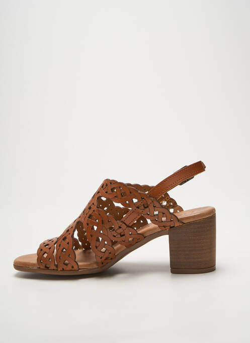 Sandales/Nu pieds marron HEINE femme