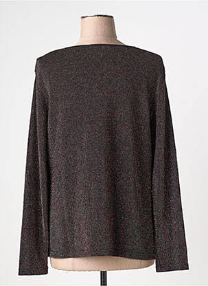Top stretch manches longues noir GREGORY PAT femme