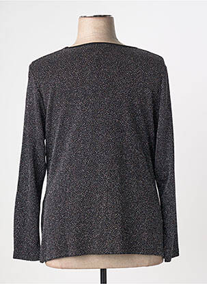 Top stretch manches longues noir GREGORY PAT femme