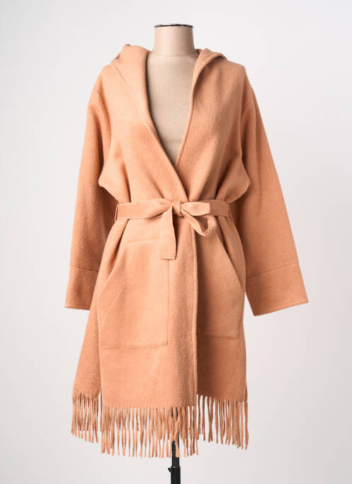 Veste casual poches rose K-DESIGN femme
