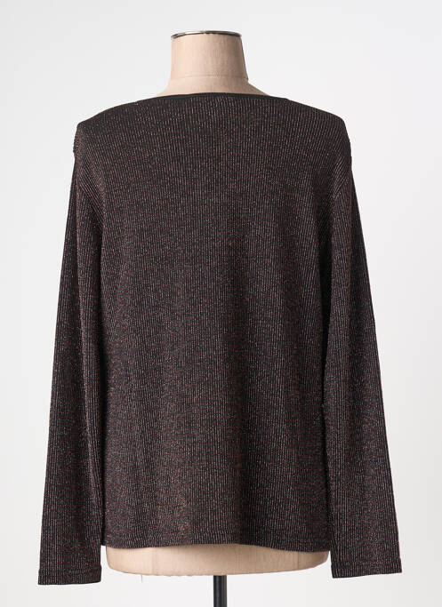 Top stretch manches longues noir GREGORY PAT femme