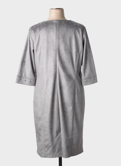 Robe mi-longue manches longues manches longues gris RABE femme