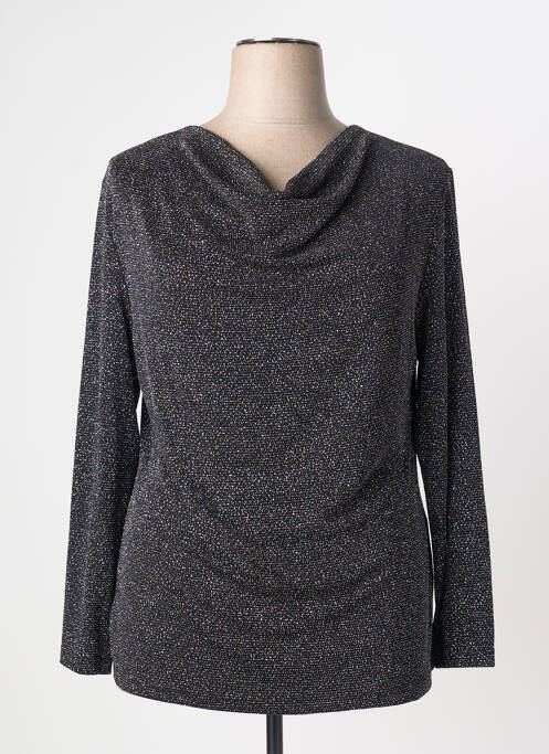 Top stretch manches longues noir GREGORY PAT femme