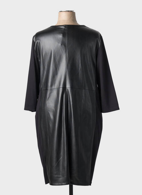 Robe mi-longue manches longues manches longues noir RABE femme