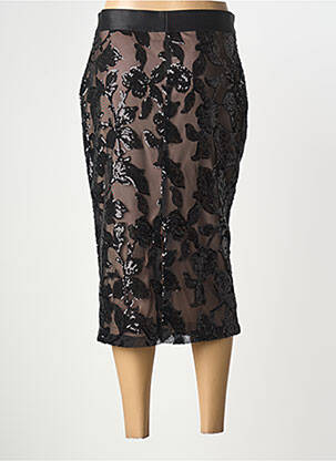 Jupe mi-longue taille normale noir JOSEPH RIBKOFF femme