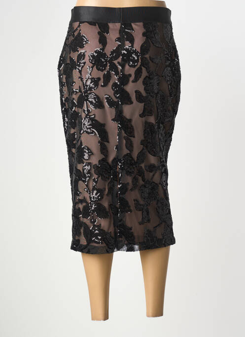 Jupe mi-longue noir JOSEPH RIBKOFF femme