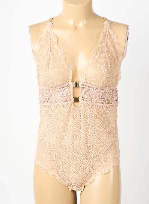 Body lingerie fermeture pressionnée chair AUBADE femme