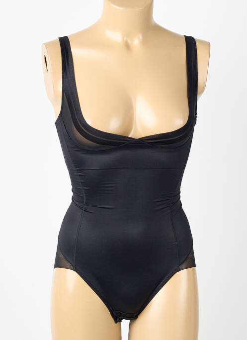Body lingerie fermeture pressionnée noir JANIRA femme