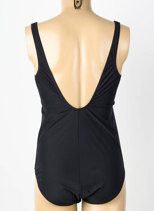 Maillot de bain 1 pièce haut triangles haut triangles noir CHARMLINE femme
