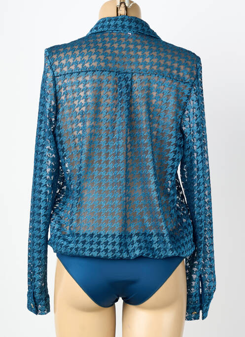 Body lingerie bleu LOUISA BRACQ femme