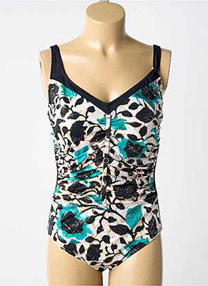 Maillot de bain 1 pièce bleu CHARMLINE femme