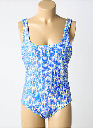Maillot de bain 1 pièce bleu GRAIN DE SABLE femme