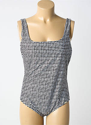 Maillot de bain 1 pièce noir GRAIN DE SABLE femme