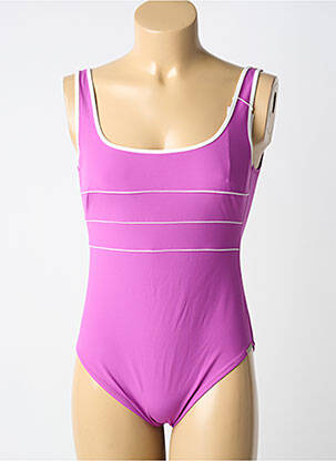 Maillot de bain 1 pièce violet LIDEA femme