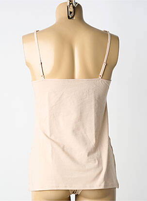 Top/caraco tissage dentelle rose JANIRA femme