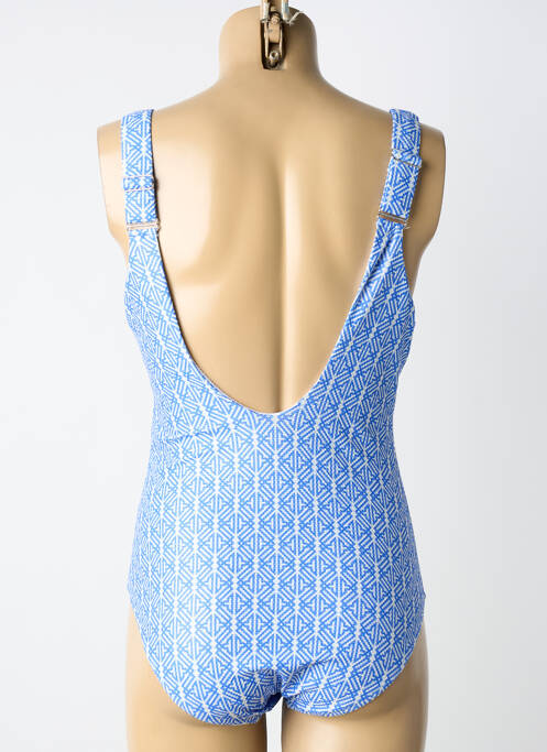 Maillot de bain 1 pièce bleu GRAIN DE SABLE femme