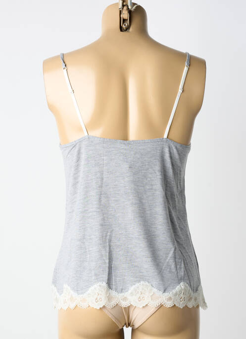 Top/Caraco gris ANTIGEL femme