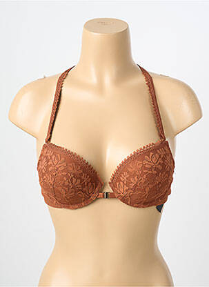 Soutien-gorge haut soutien-gorge push-up haut soutien-gorge push-up marron LINGADORE femme