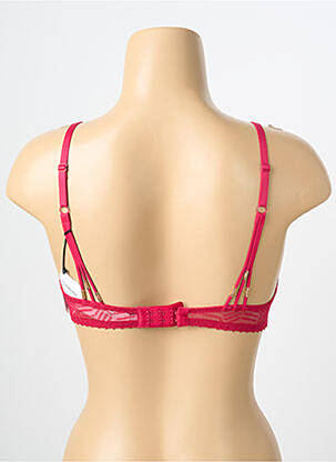 Soutien-gorge légère et transparente haut soutien-gorge emboitant rouge AUBADE femme
