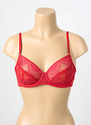 Soutien-gorge légère et transparente haut soutien-gorge emboitant rouge WACOAL femme