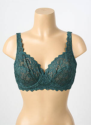 Soutien-gorge légère et transparente haut soutien-gorge emboitant vert WACOAL femme