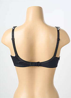 Soutien-gorge effet matière satinée haut soutien-gorge emboitant noir LOUISA BRACQ femme