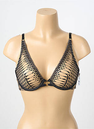 Soutien-gorge légère et transparente haut soutien-gorge emboitant noir AUBADE femme