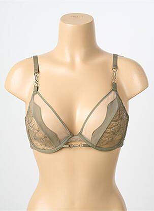 Soutien-gorge bretelle multi position haut soutien-gorge push-up vert CHANTELLE femme