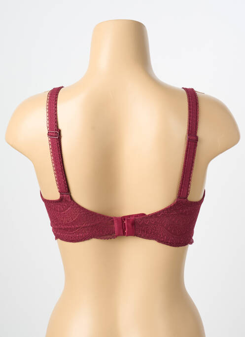 Soutien-gorge légère et transparente haut soutien-gorge moulé rouge SIMONE PERELE femme