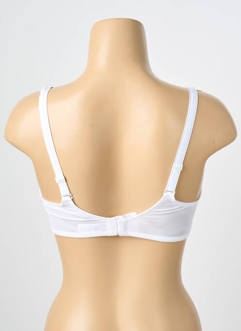 Soutien-gorge effet matière satinée haut soutien-gorge moulé blanc SIMONE PERELE femme