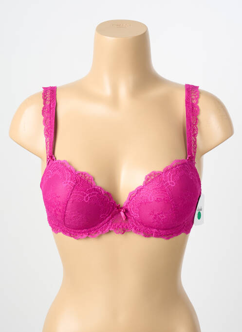 Soutien-gorge haut soutien-gorge push-up haut soutien-gorge push-up rose AUBADE femme