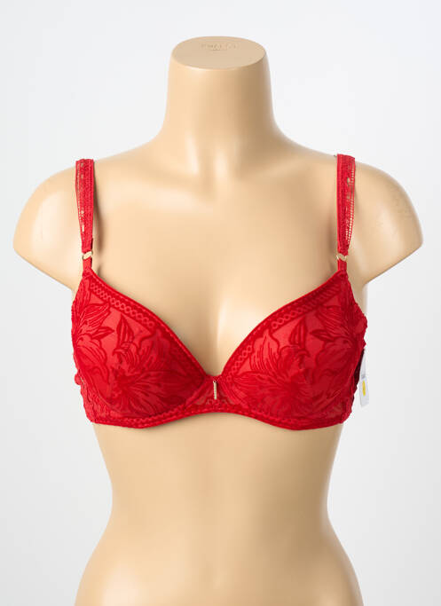 Soutien-gorge haut soutien-gorge push-up haut soutien-gorge push-up rouge AUBADE femme