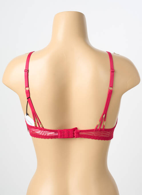 Soutien-gorge légère et transparente haut soutien-gorge emboitant rouge AUBADE femme