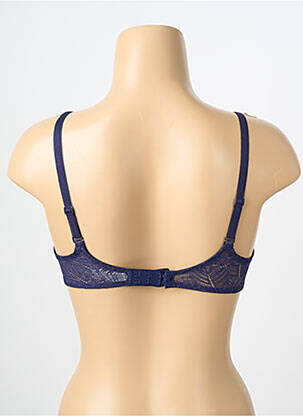 Soutien-gorge légère et transparente haut soutien-gorge emboitant bleu SIMONE PERELE femme