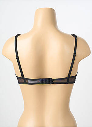 Soutien-gorge effet matière satinée haut soutien-gorge balconnet noir SIMONE PERELE femme