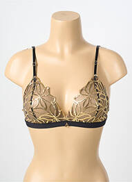 Soutien-gorge sans armature haut soutien-gorge emboitant or LISE CHARMEL femme