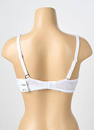 Soutien-gorge légère et transparente haut soutien-gorge emboitant blanc AUBABE femme