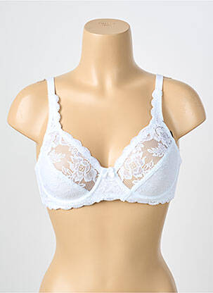 Soutien-gorge sans armature haut soutien-gorge emboitant blanc PIEGE femme