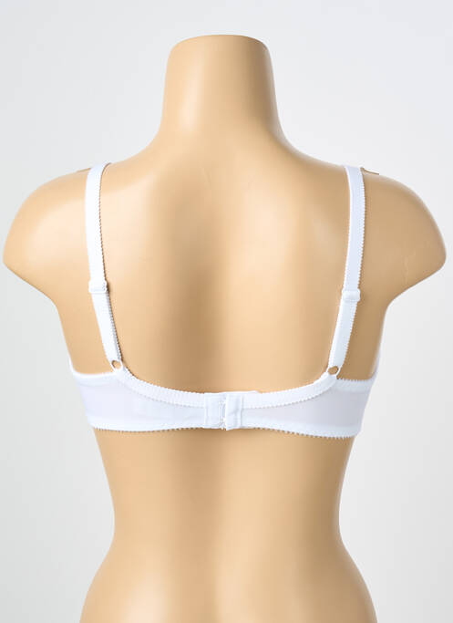 Soutien-gorge sans armature haut soutien-gorge emboitant blanc PIEGE femme