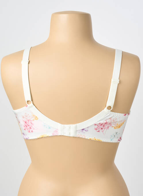 Soutien-gorge effet matière satinée haut soutien-gorge emboitant beige ANTIGEL femme