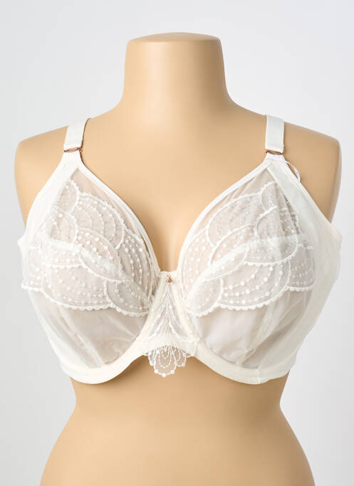 Soutien-gorge légère et transparente haut soutien-gorge emboitant beige SIMONE PERELE femme