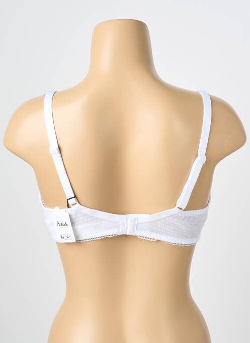 Soutien-gorge légère et transparente haut soutien-gorge emboitant blanc AUBABE femme