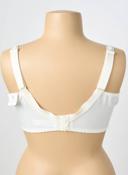 Soutien-gorge broderie haut soutien-gorge emboitant blanc LOUISA BRACQ femme