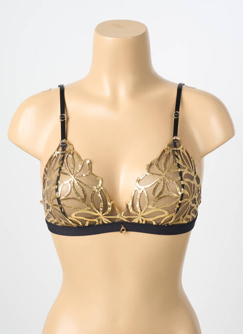 Soutien-gorge sans armature haut soutien-gorge emboitant or LISE CHARMEL femme