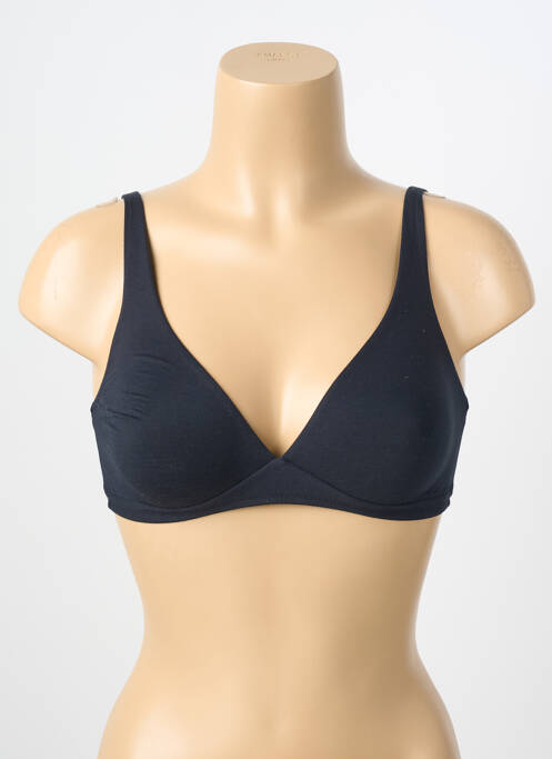 Soutien-gorge sans armature haut soutien-gorge emboitant noir HANRO femme