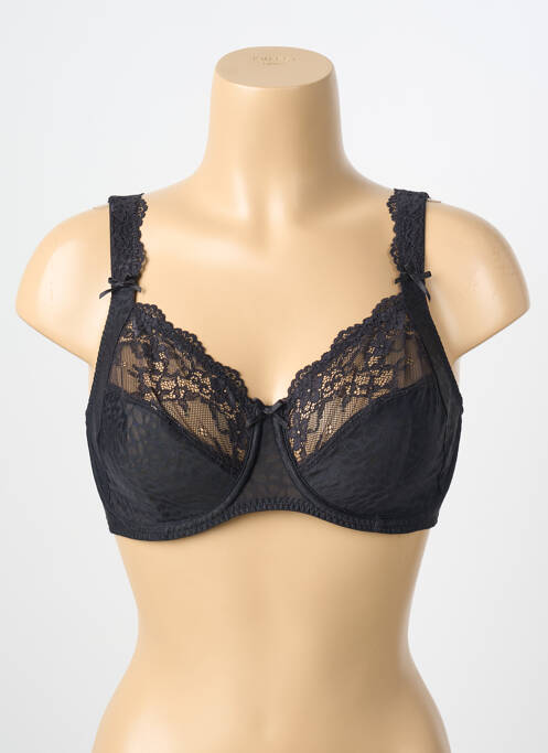 Soutien-gorge légère et transparente haut soutien-gorge emboitant noir LINGADORE femme