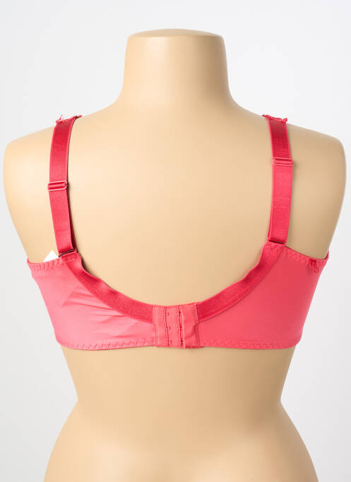 Soutien-gorge effet matière satinée haut soutien-gorge emboitant rose LOUISA BRACQ femme