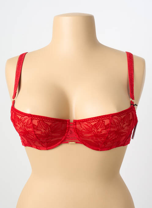 Soutien-gorge haut soutien-gorge balconnet haut soutien-gorge balconnet rouge AUBABE femme